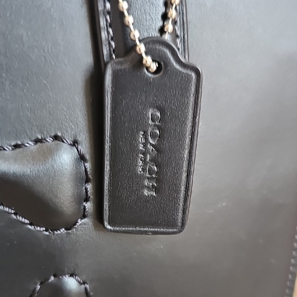 Coach 2024 Nina Small Tote Crossbody Bag CR097 black refined calf leather NWOT - Picture 4 of 12